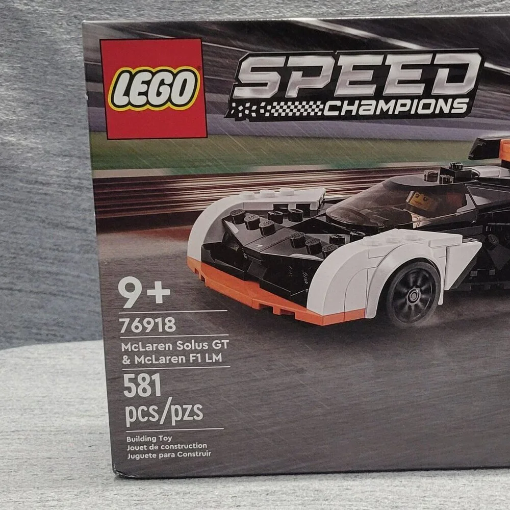 Lego Speed Champion McLaren Solus GT & McLaren F1 LM 76918